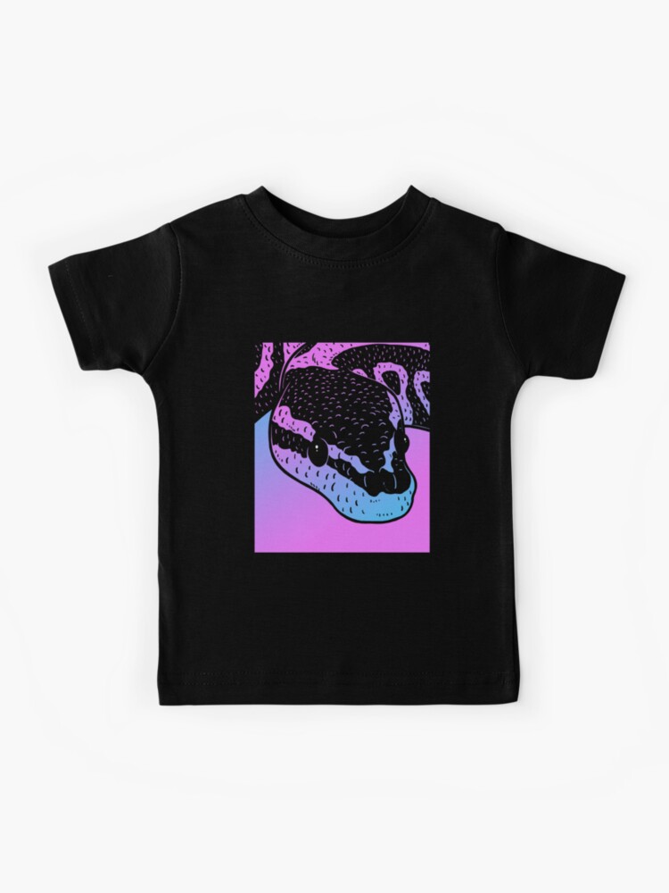 Tres jefe Modernizar Camiseta para niños «Vaporwave Python Estética Pastel Goth Snake» de  dinosareforever | Redbubble