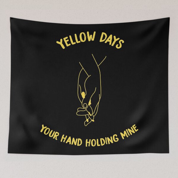 Item preview, Yellow Days: Your Hand Holding Mine designed and sold by carolyn-castro.