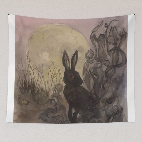 Item preview, Black Rabbit of Inle designed and sold by Jen Hallbrown.