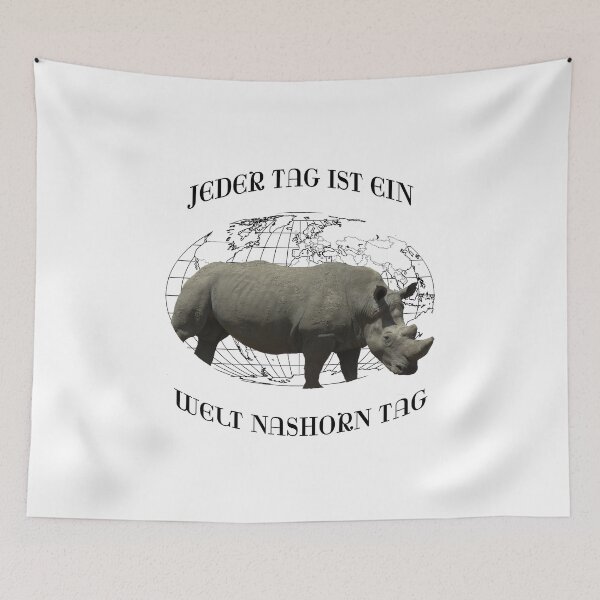 Item preview, Rhino - Rhino - World Rhino Day - Kenya - Safari - Africa designed and sold by TShirtsundMehr.