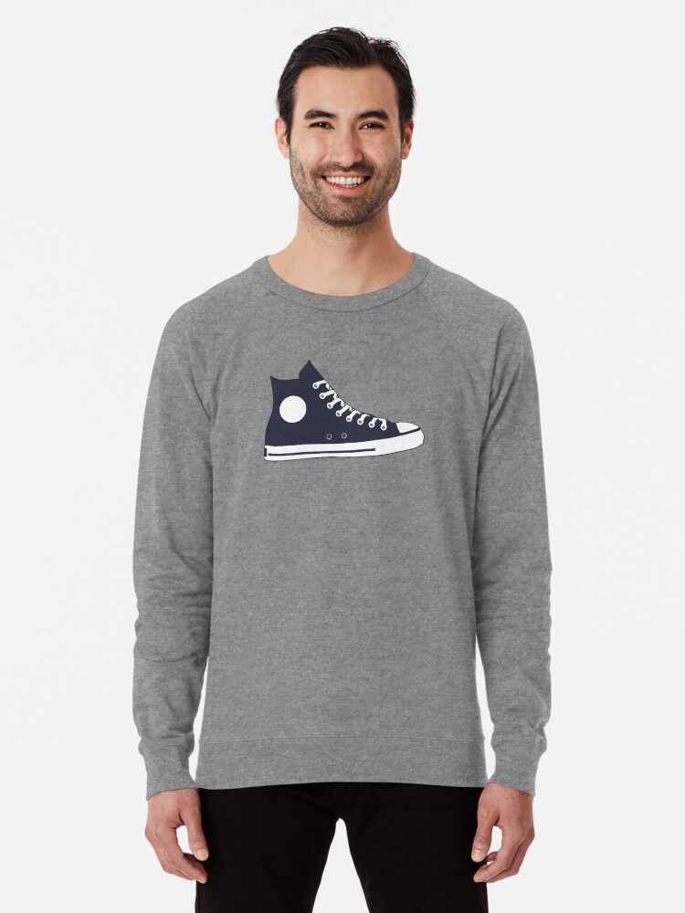black converse sweatshirt
