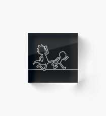 Rick and Morty Acrylic Block