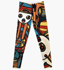 City Dwellers Monitoring Rural Behaviour Leggings