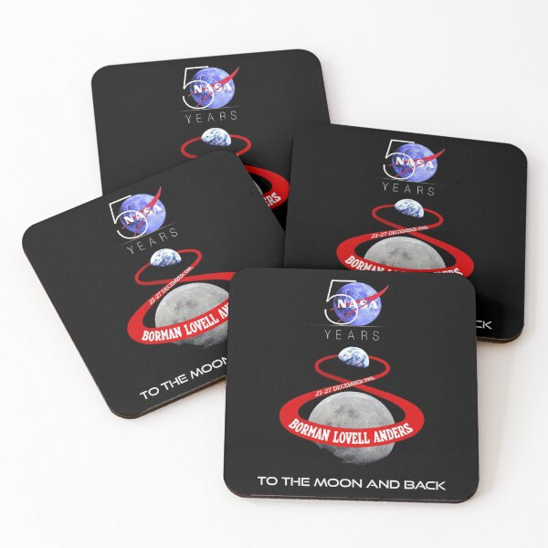 Item preview, Apollo 8 Earthrise - 50th Anniversary designed and sold by MagentaCobalt.