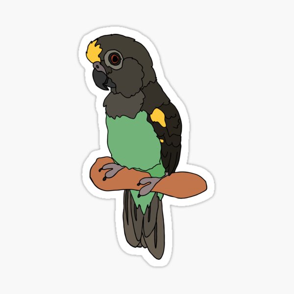 Meyers Parrot Sticker