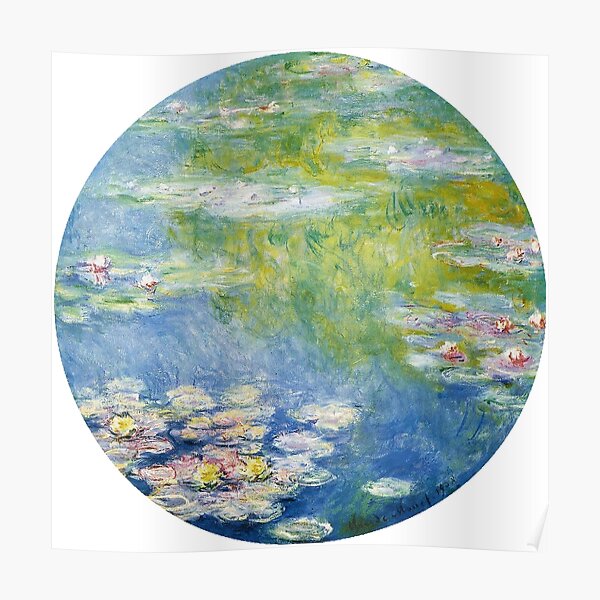 Monet Water Lillies Poster