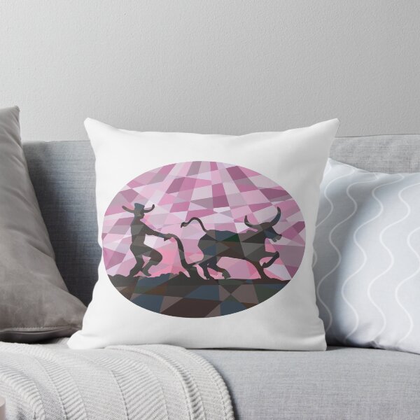 Item preview, Southeast Asian Farmer Water Buffalo Plowing Low Polygon designed and sold by patrimonio.