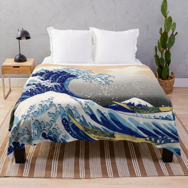 Vista previa del artículo con la obra «La gran ola de Kanagawa por Katsushika Hokusai», diseñado y vendido por Takeda-art.
