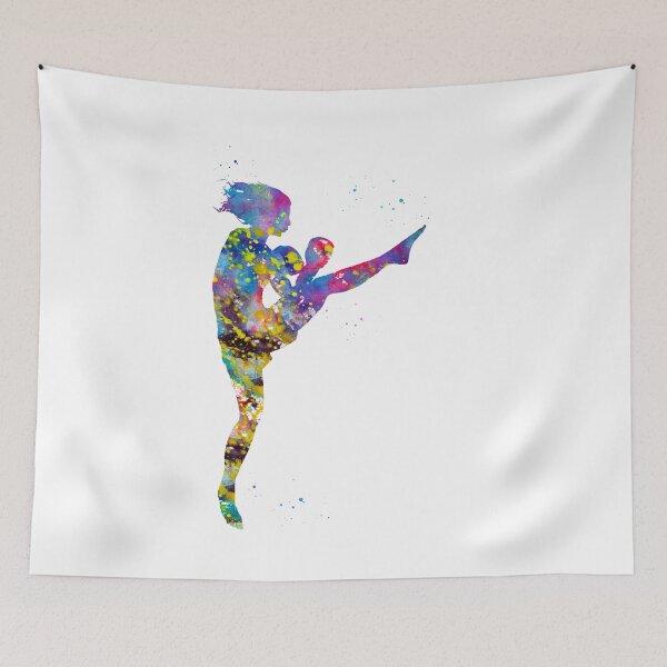 Item preview, Woman kickboxer designed and sold by Liededrom..