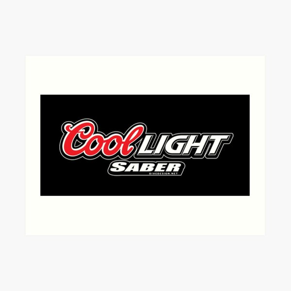 Cool Light Saber Art Print