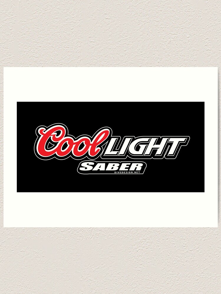 Alternate view of Cool Light Saber Art Print