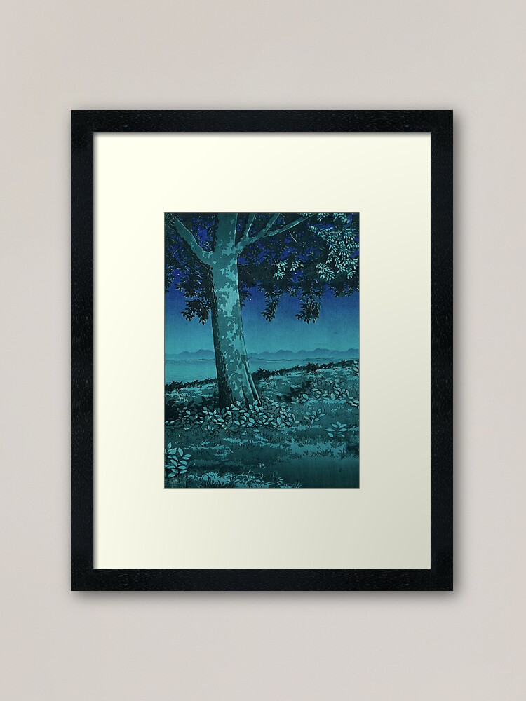 Alternate view of Nightime in Gissei Framed Art Print