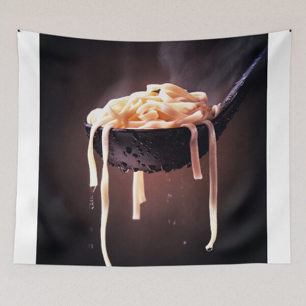 Item preview, Serving cooked fettuccine steaming hot designed and sold by Johan Swanepoel.