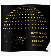 Chomsky Morals Poster