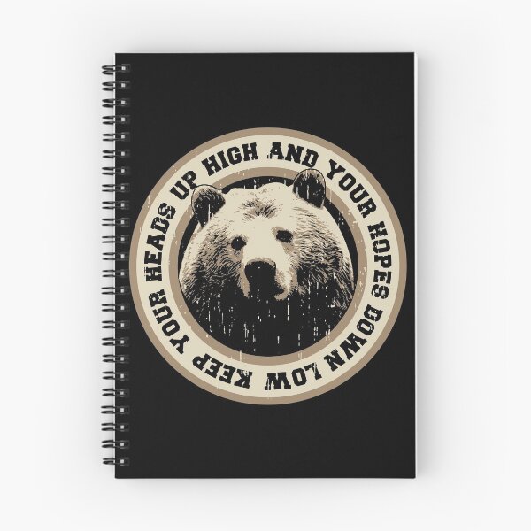 Item preview, Keep Your Heads Up High And Your Hopes Down Low. designed and sold by flipper42.