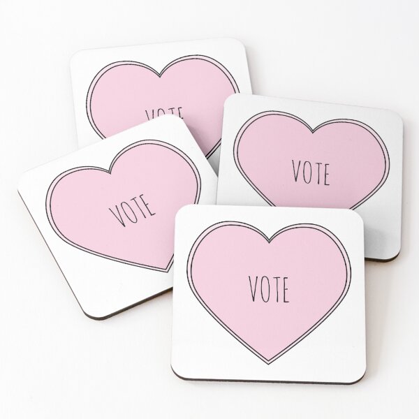 Item preview, Vote Heart designed and sold by teesaurus.