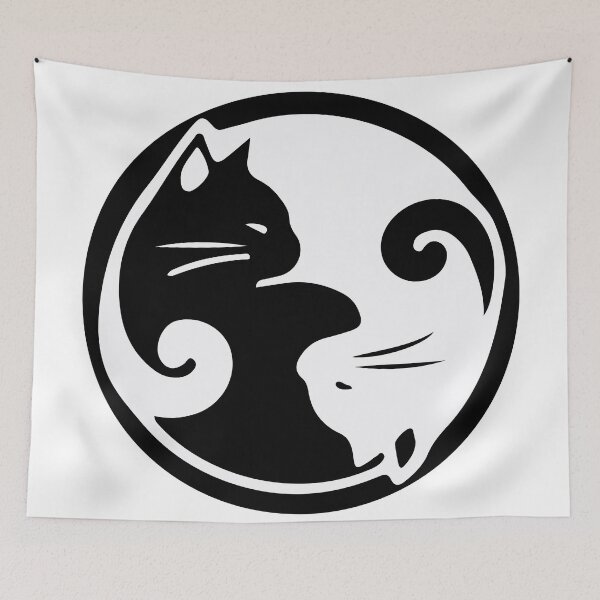 Item preview, Yin Yang Cats designed and sold by MGphotoart.