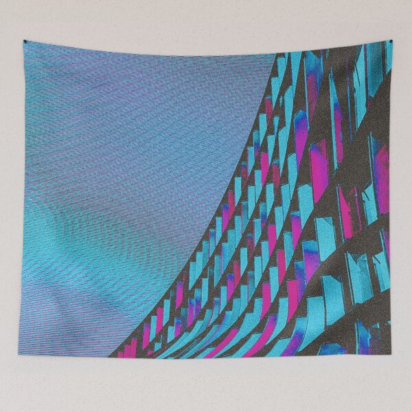 Item preview, Vaporwave Glitch Building Liquid designed and sold by artworkbyrihen.