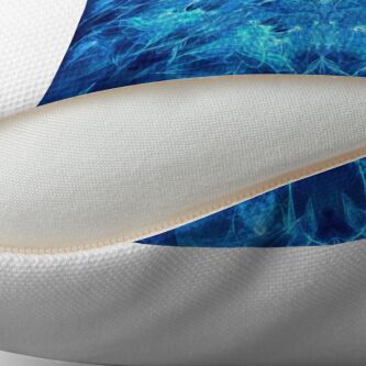 Alternate view of Dragonheart - Blue Throw Pillow