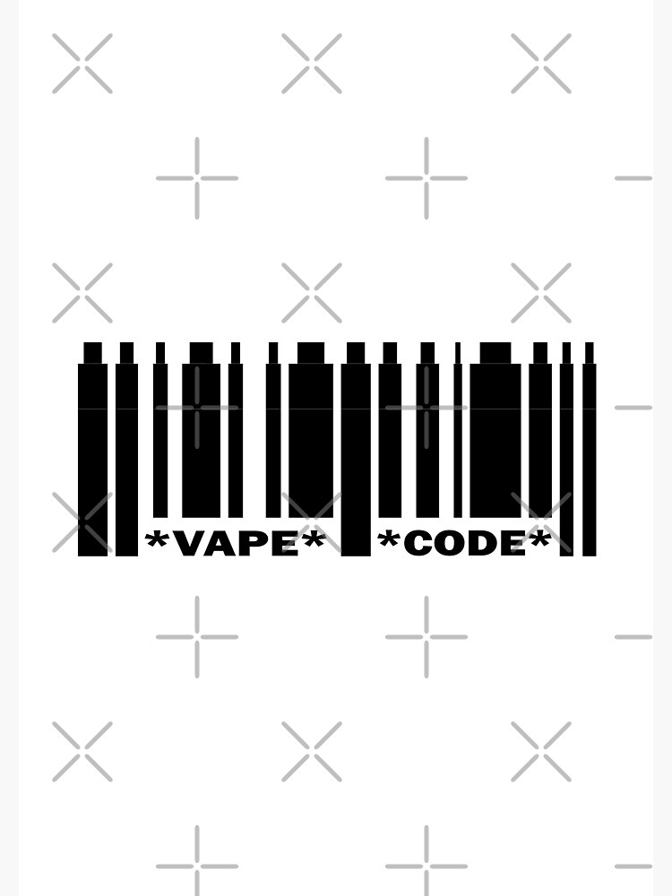 Vape code Barcode