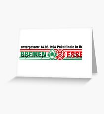 Werder RWE Greeting Card