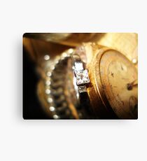 A Pirate's Engagement Canvas Print