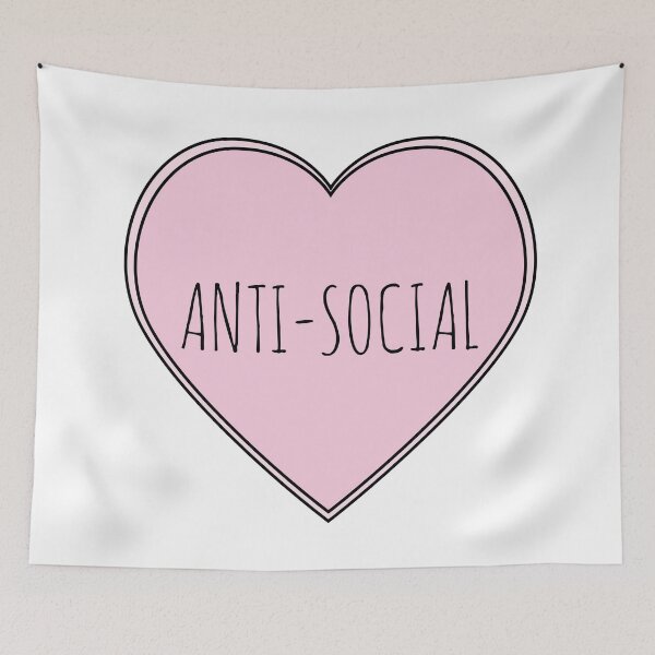Item preview, Corazón antisocial designed and sold by teesaurus.