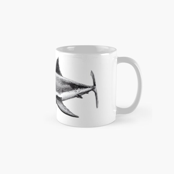 Gran tiburón blanco Taza clásica
