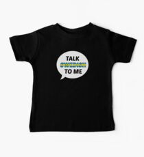 Sprechen Sie Schwedisch mit mir, Stripes Baby T-Shirt