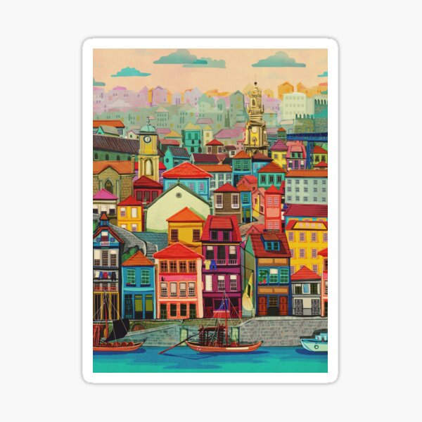 Vista previa del artículo con la obra «Porto», diseñado y vendido por franciscomff.