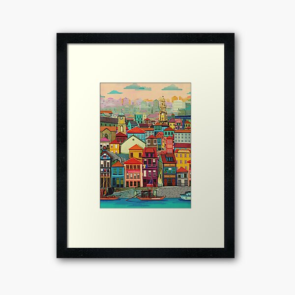 Porto Framed Art Print