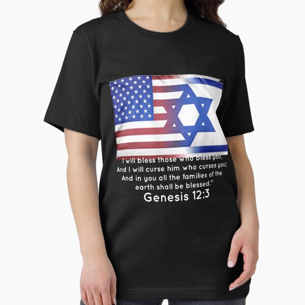 Item preview, America Israel support tee shirt  designed and sold by Tim Dunaway.