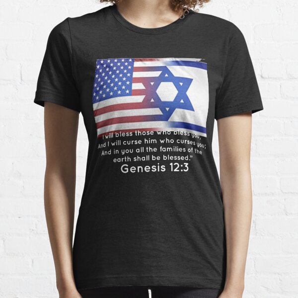 America Israel support tee shirt Essential T-Shirt