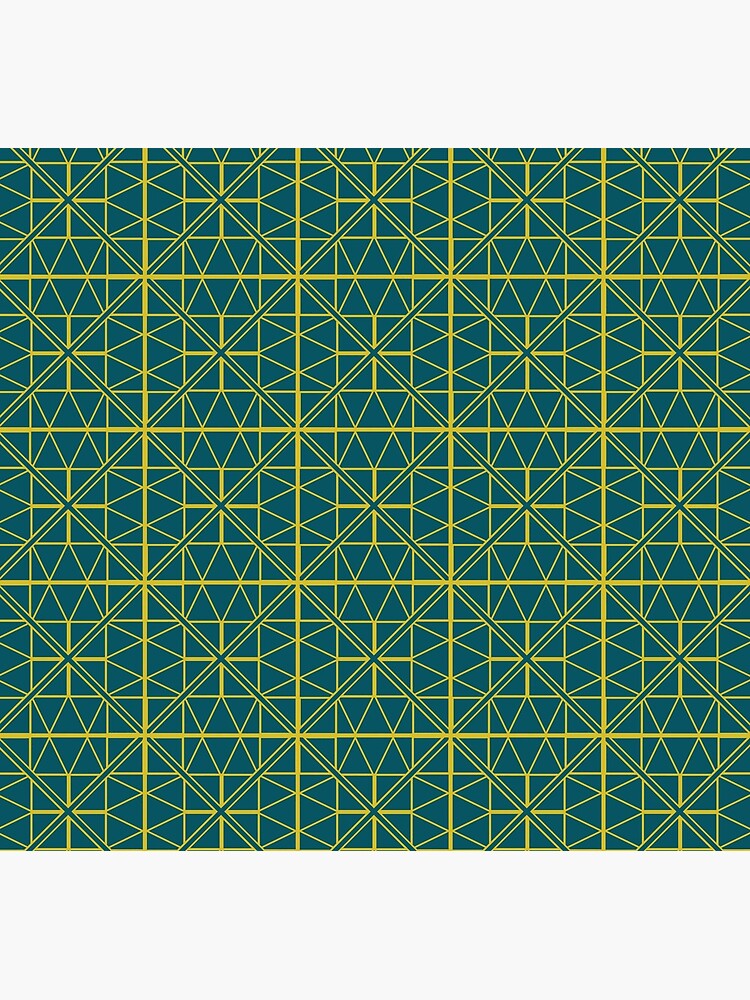Green Triangle Pattern by GillianAdams
