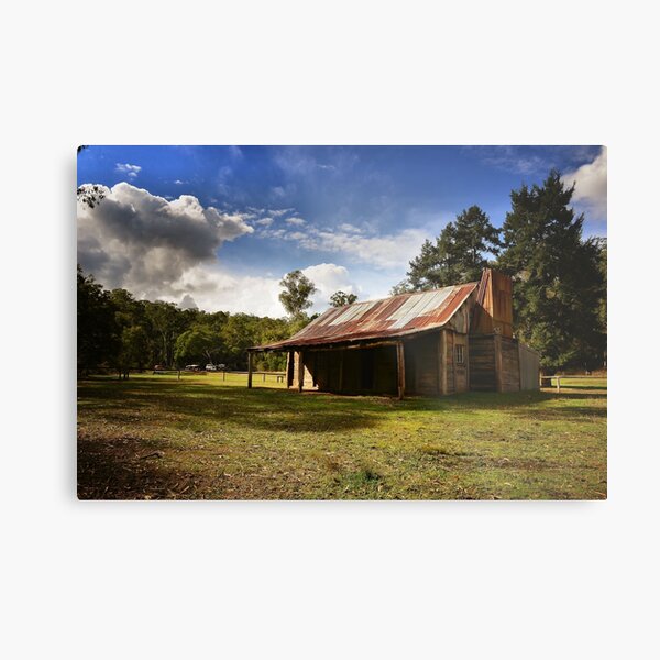 Frys Hut Metal Print