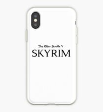 The Skyrim Logo iPhone Case
