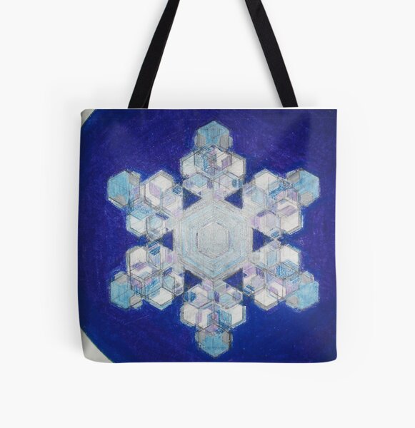 Crystal Water Tote bag doublé
