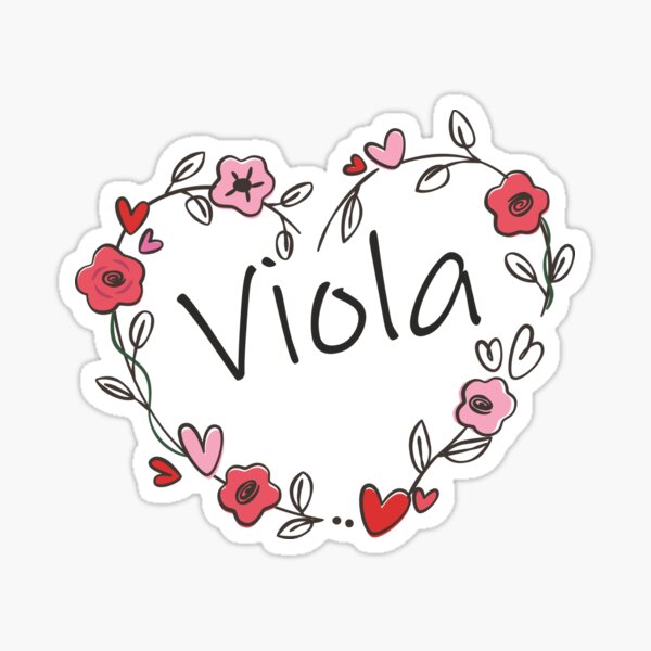 Viola Sticker