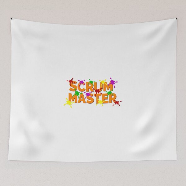 Item preview, Scrum Master Paint Splatter designed and sold by benandfreya.