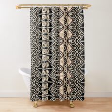 Tapa Shower Curtains Redbubble