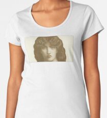Dante Gabriel Rossetti's Jane Morris Colour Women's Premium T-Shirt
