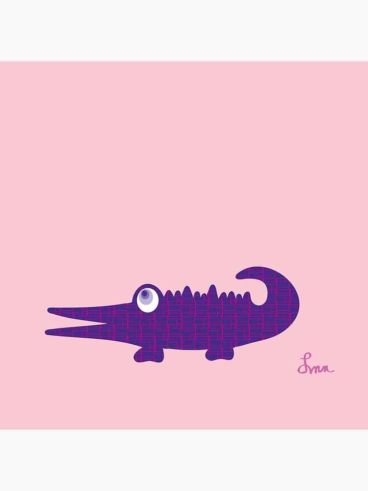 LATER ALLIGATOR - Indigo by qwirkywirks