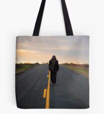 Traveling man Tote Bag
