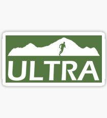Ultra Running Sticker