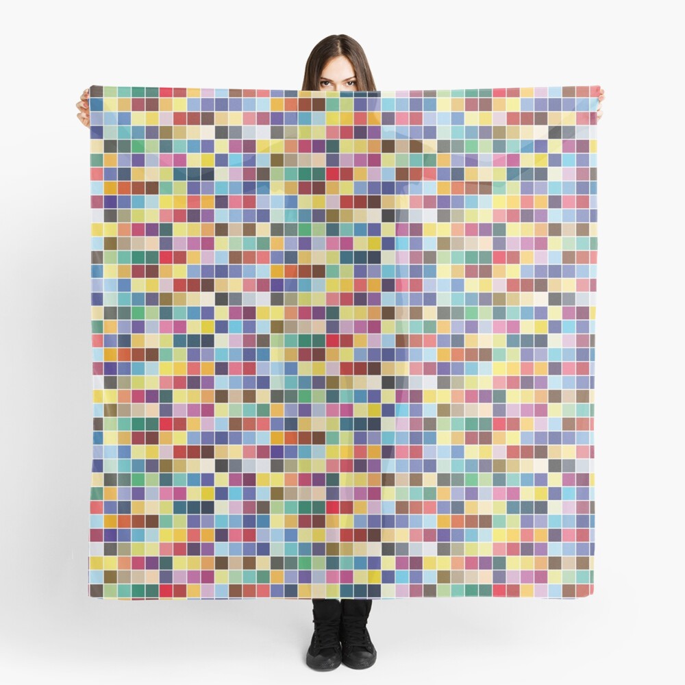 Pantone Color Palette - Pattern Scarf