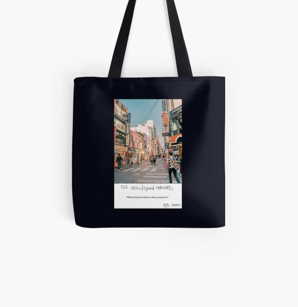 RM Mono. - Seúl Bolsa estampada de tela