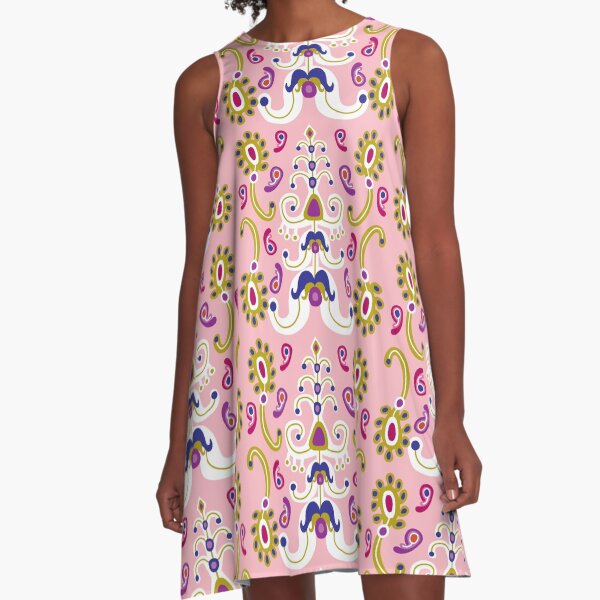 REIGN OF PINK A-Line Dress