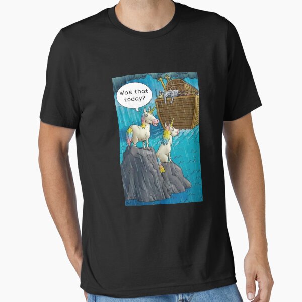 Item preview, Cute funny Noah’s ark unicorn tee shurt designed and sold by Tim Dunaway.