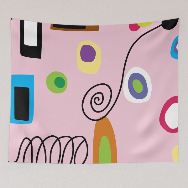 Item preview, MOD ABSTRACT- Pink designed and sold by qwirkywirks.