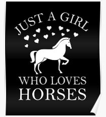 horses shirt Poster